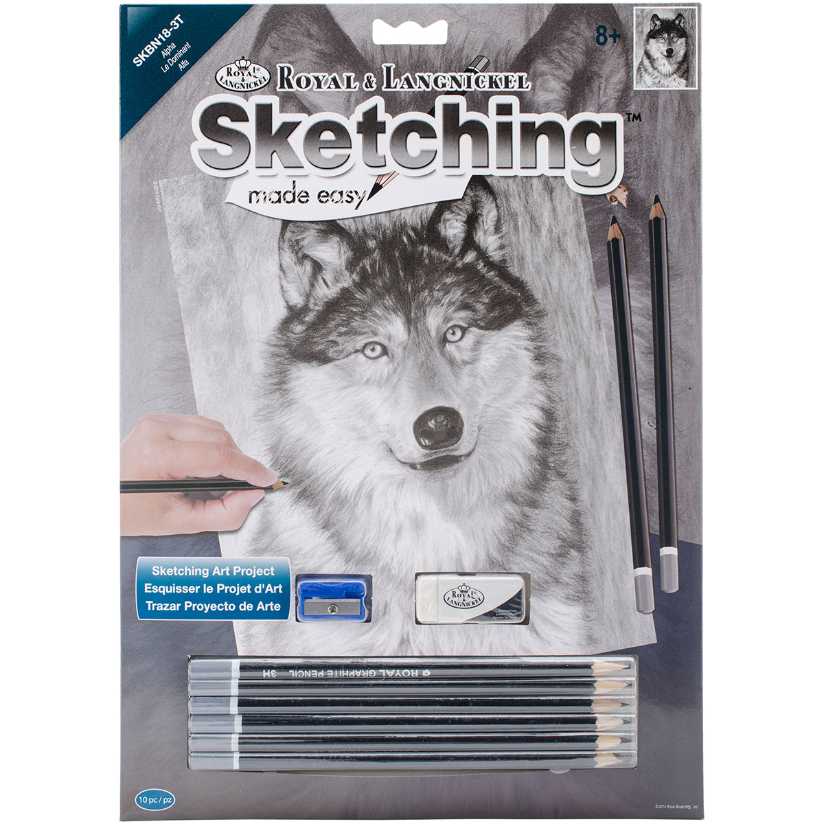 Sketching Made Easy Kit 9"X12" Alpha