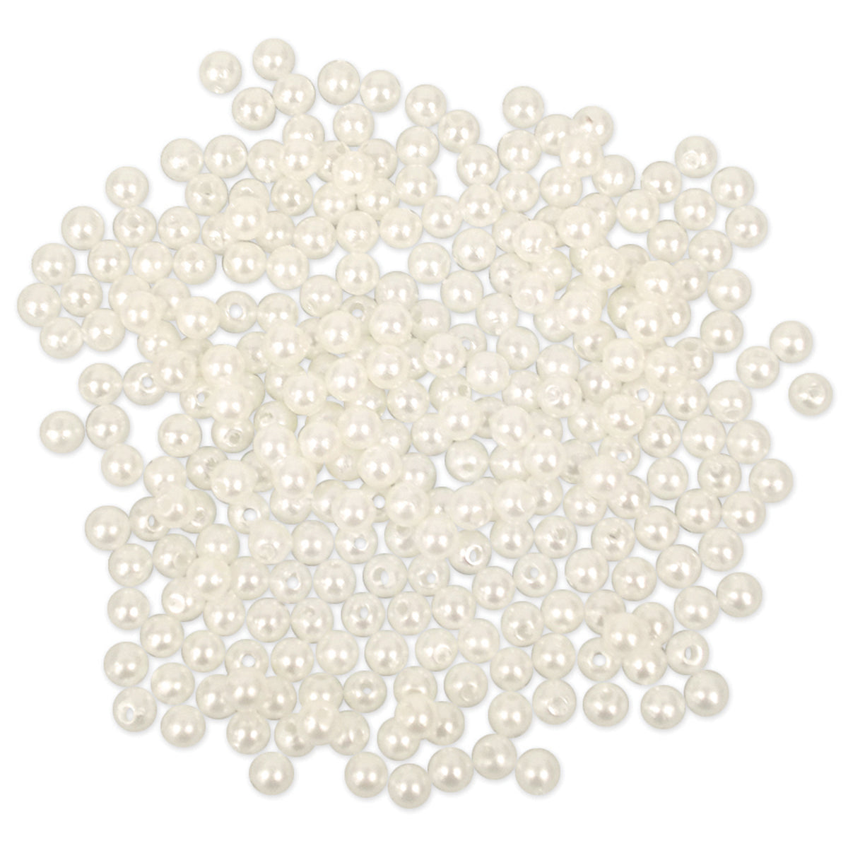 Pearl Beads Value Pack 5mm Ivory 265/Pkg