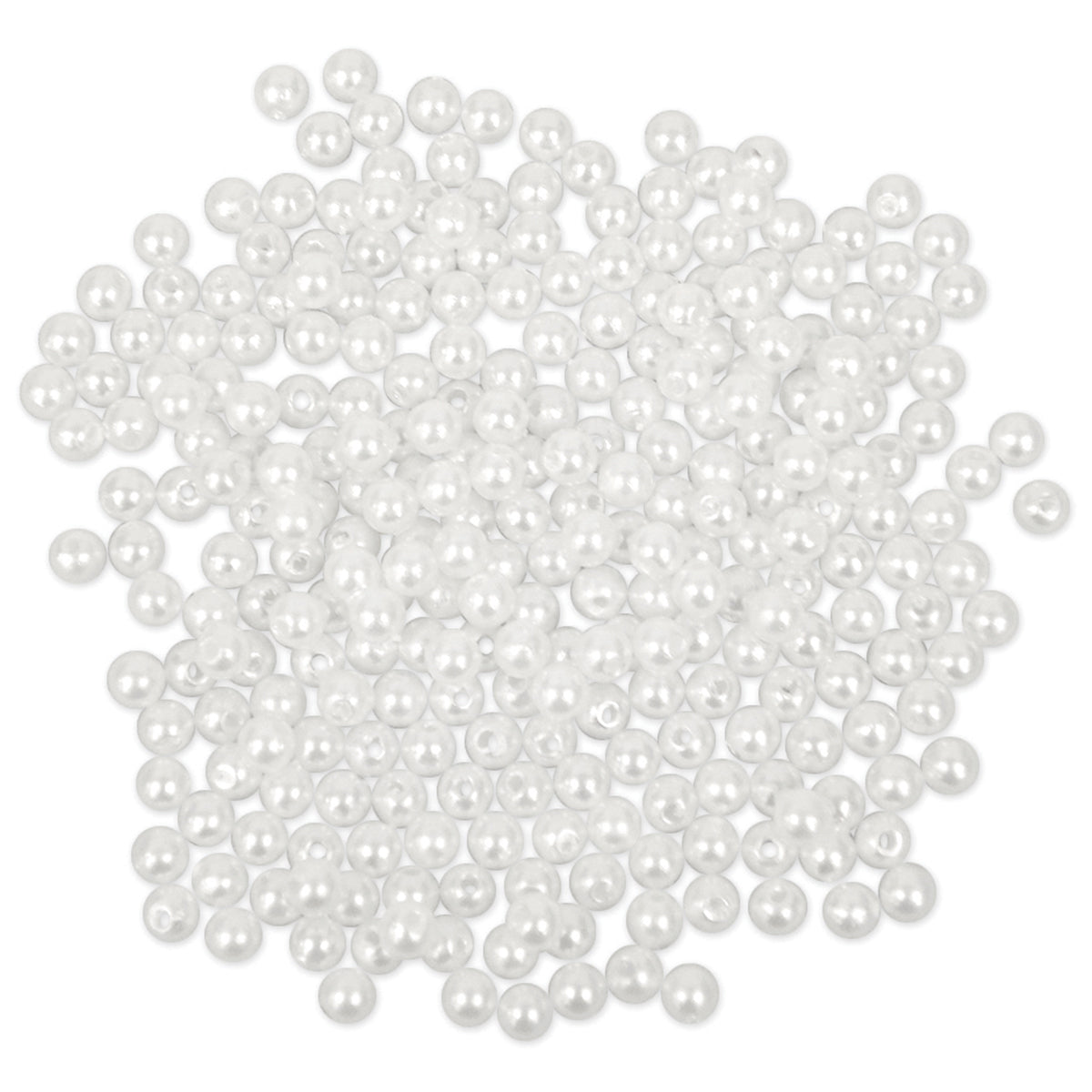 Pearl Beads Value Pack  5mm White 265/Pkg