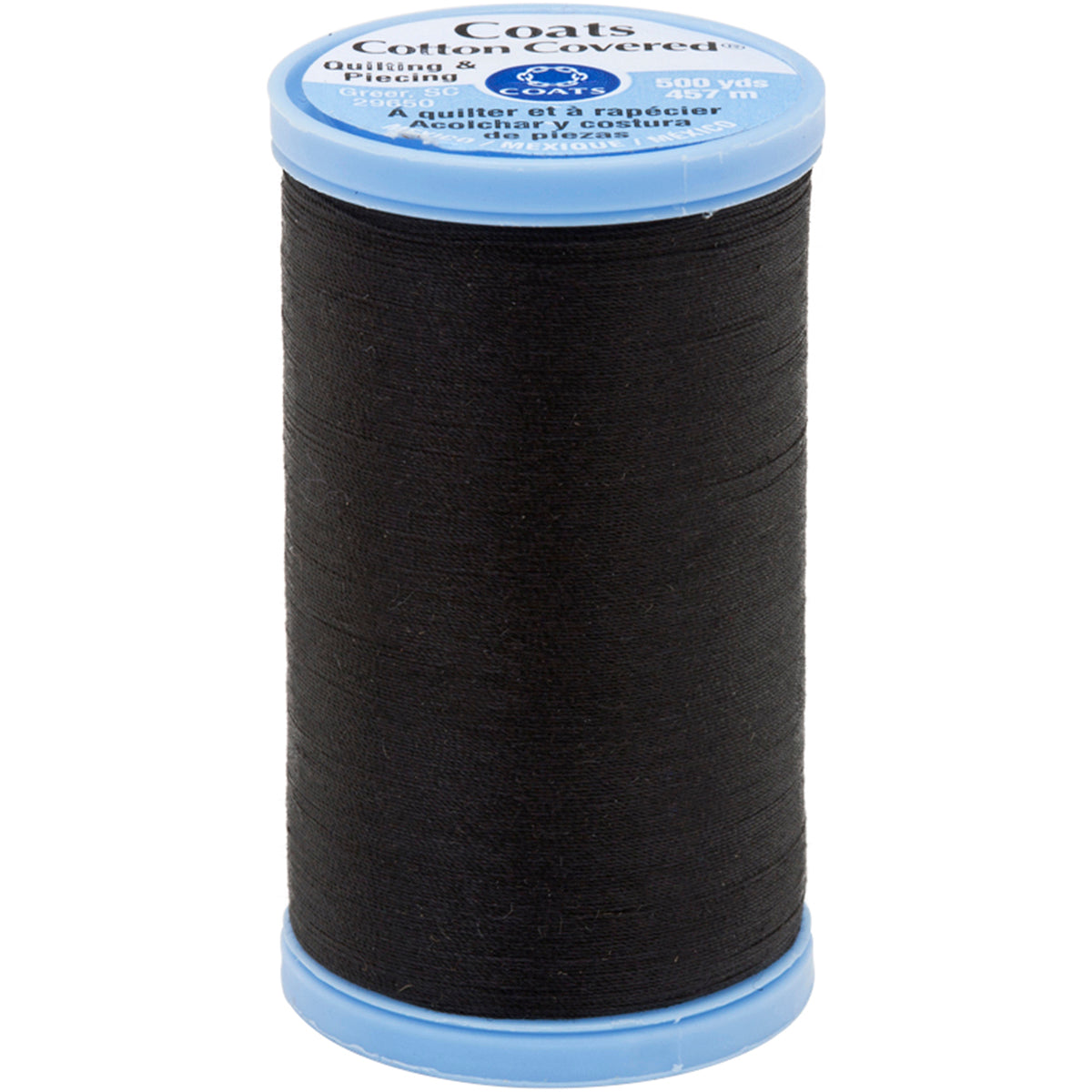 Cotton Covered Quilting & Piecing Thread 500yd Black