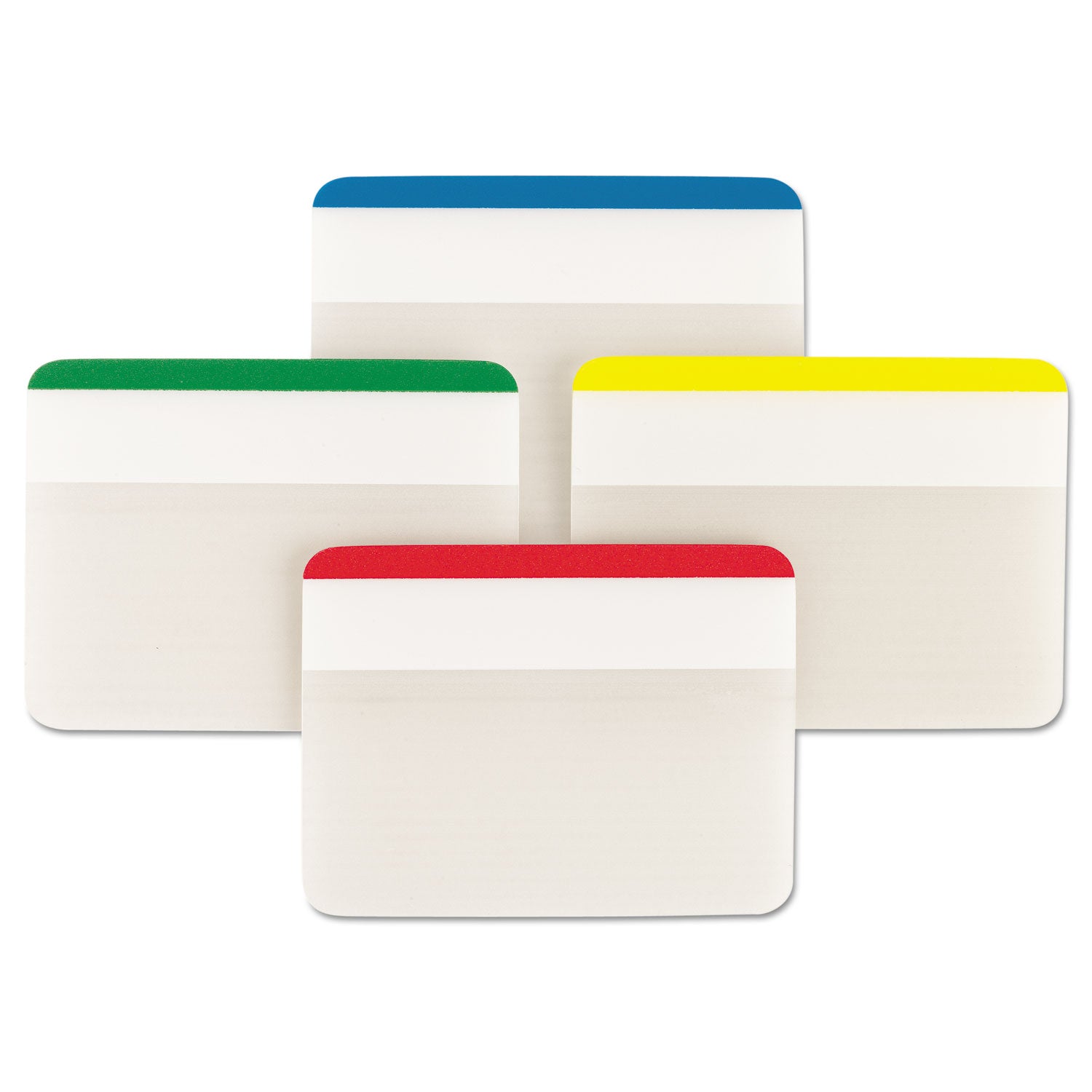 Post-It Durable Filing Tabs 2"X1.5" 24/Pkg Assorted Neon Colors