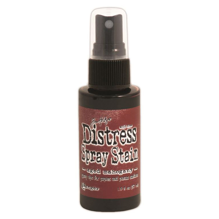 Distress Spray Stain 1.9oz Aged Mahogany