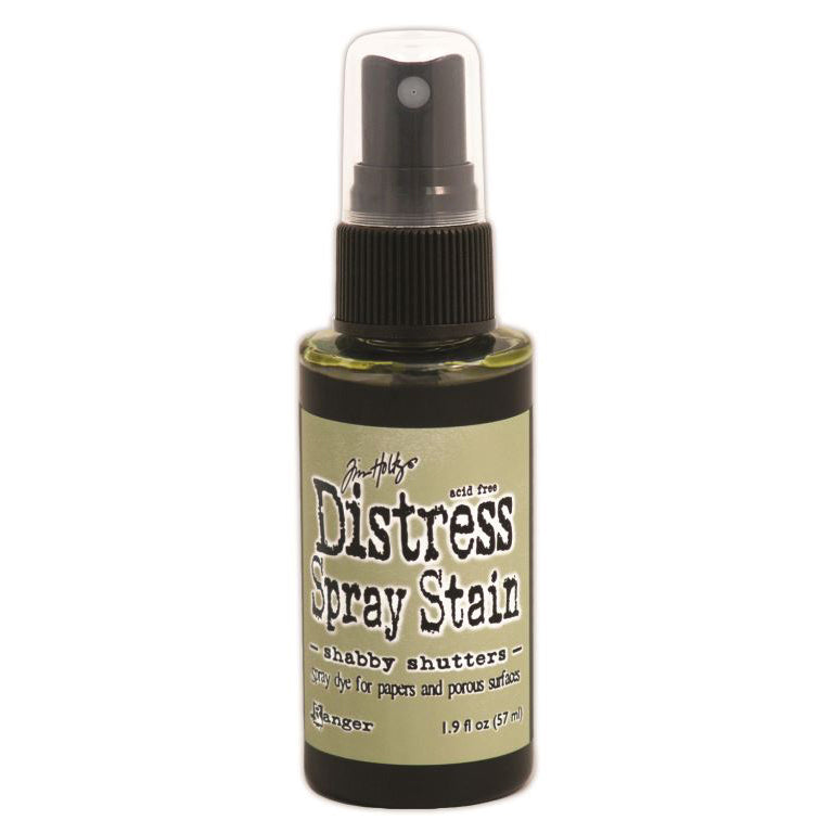 Distress Spray Stain 1.9oz Shabby Shutters