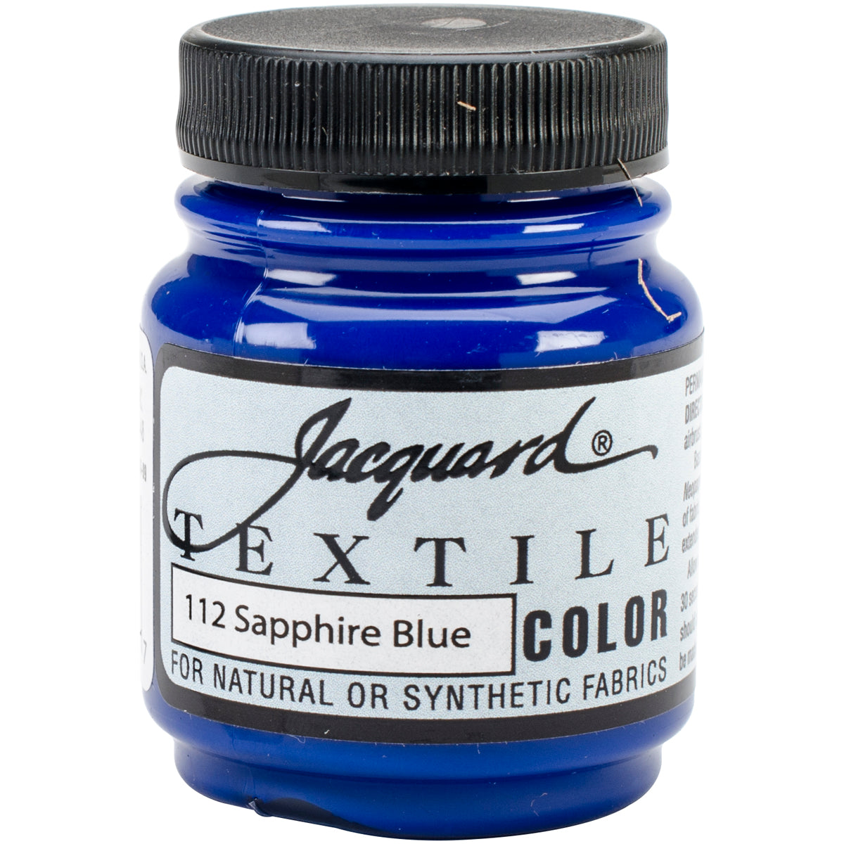 Jacquard Textile Color Fabric Paint 2.25oz Sapphire Blue