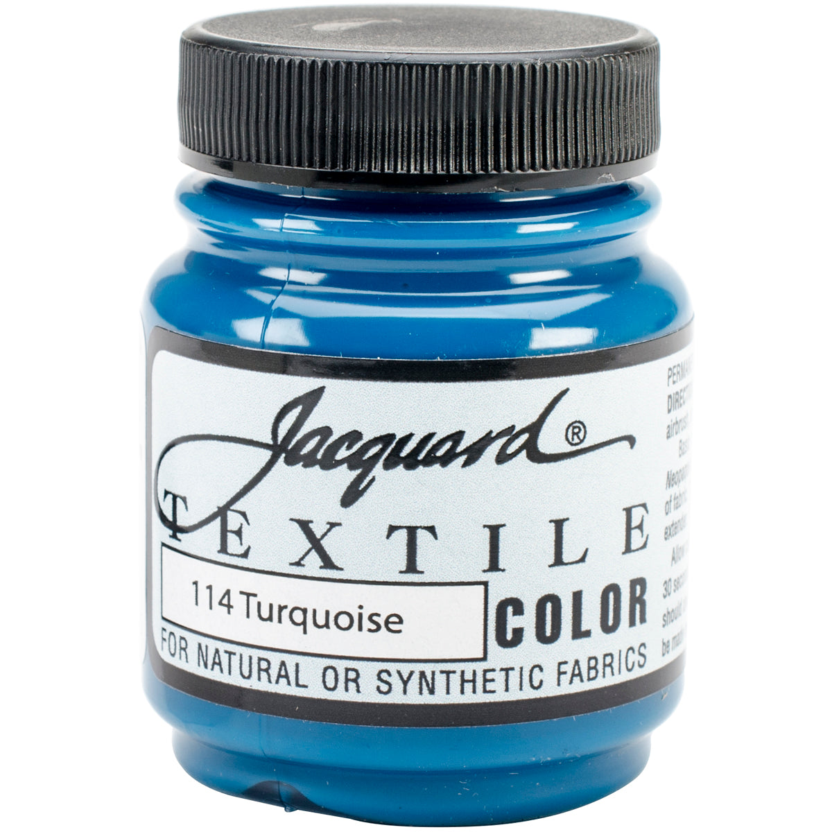 Jacquard Textile Color Fabric Paint 2.25oz Turquoise