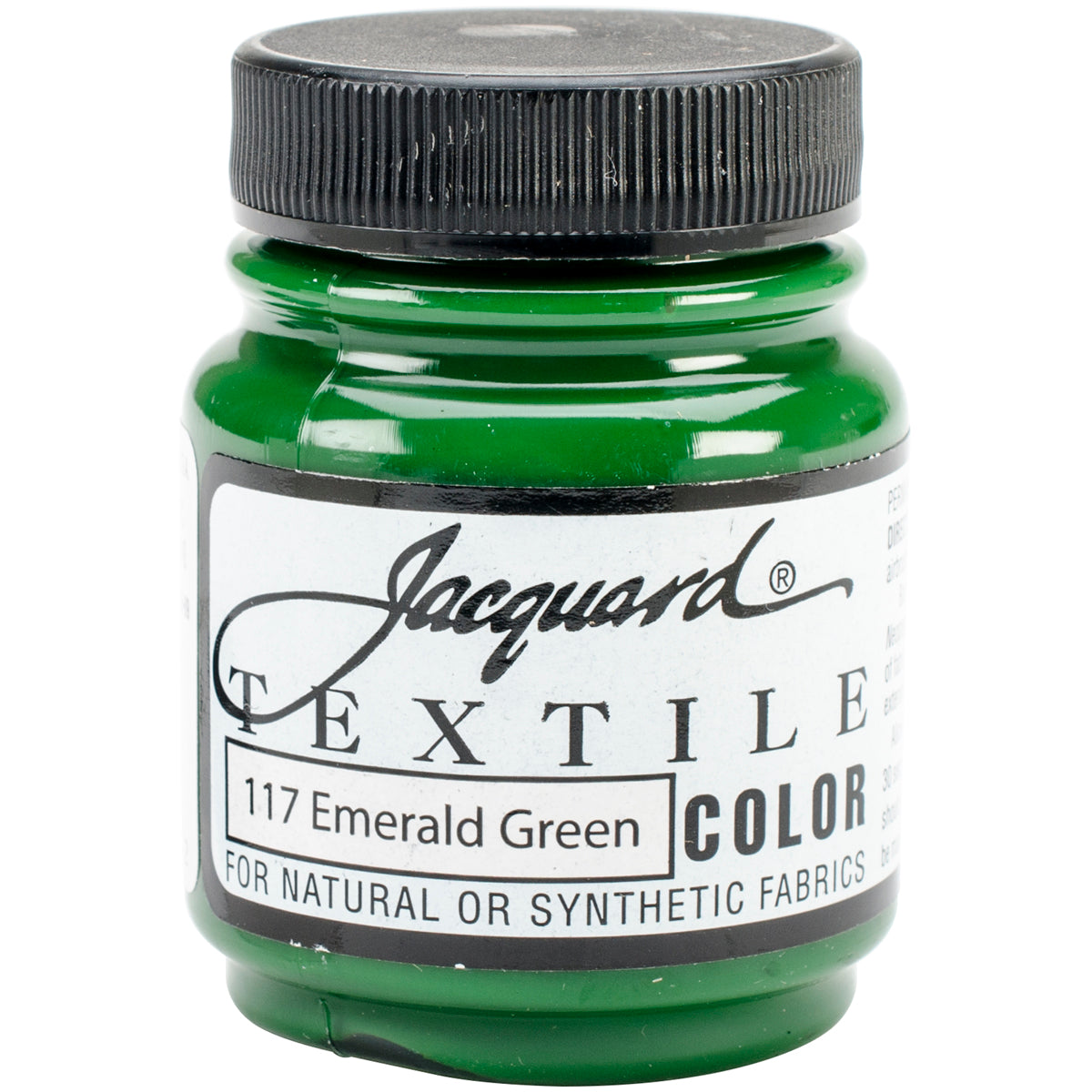 Jacquard Textile Color Fabric Paint 2.25oz Emerald Green