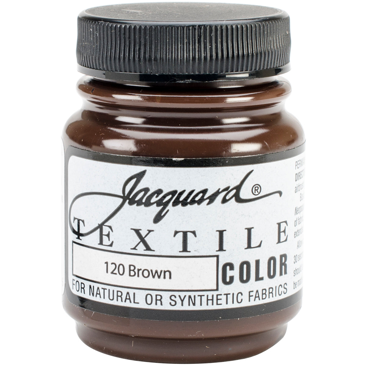 Jacquard Textile Color Fabric Paint 2.25oz Brown