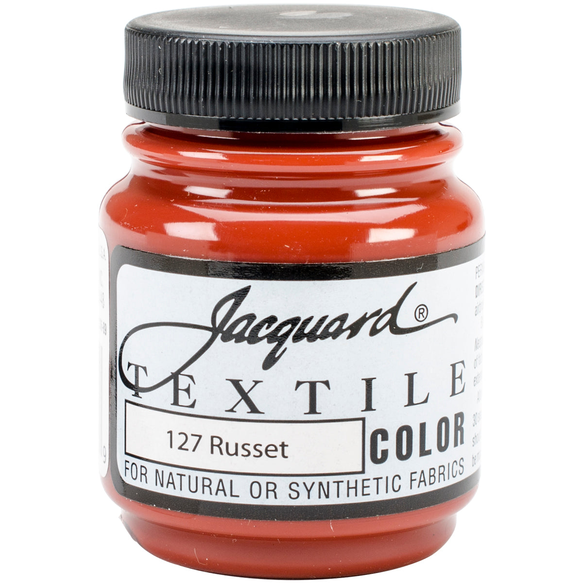 Jacquard Textile Color Fabric Paint 2.25oz Russet