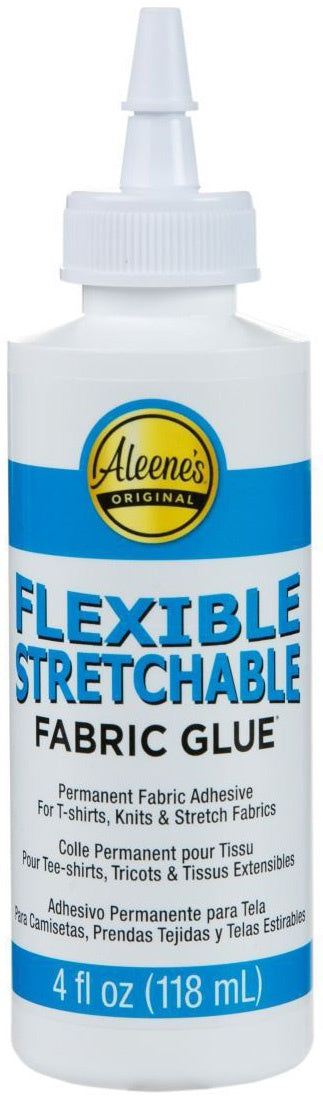 Aleene's Flexible Stretchable Fabric Glue 4oz