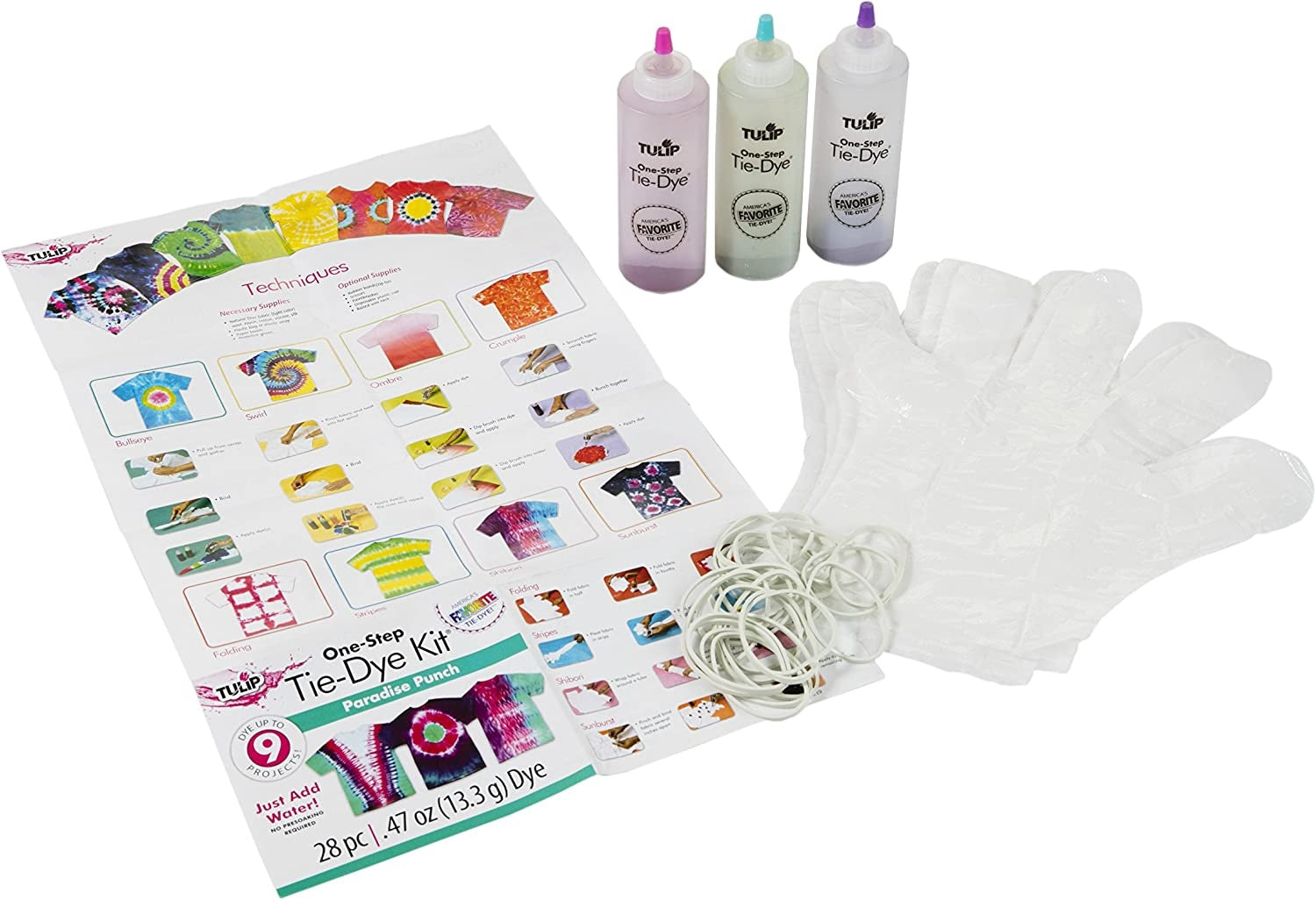 Tulip One-Step Tie-Dye Kit Paradise
