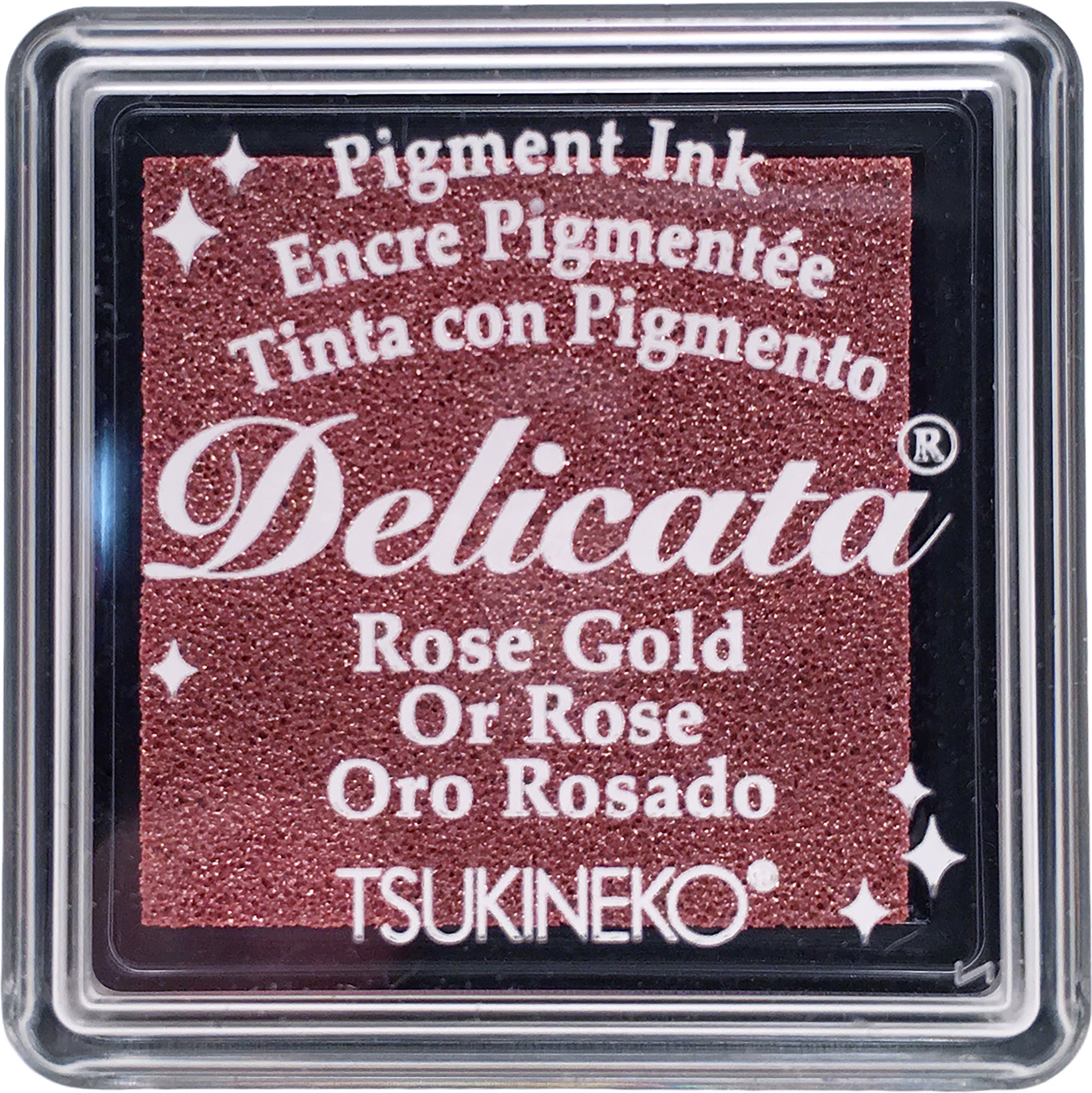 Delicata Small Pigment Ink Pad Rose Gold