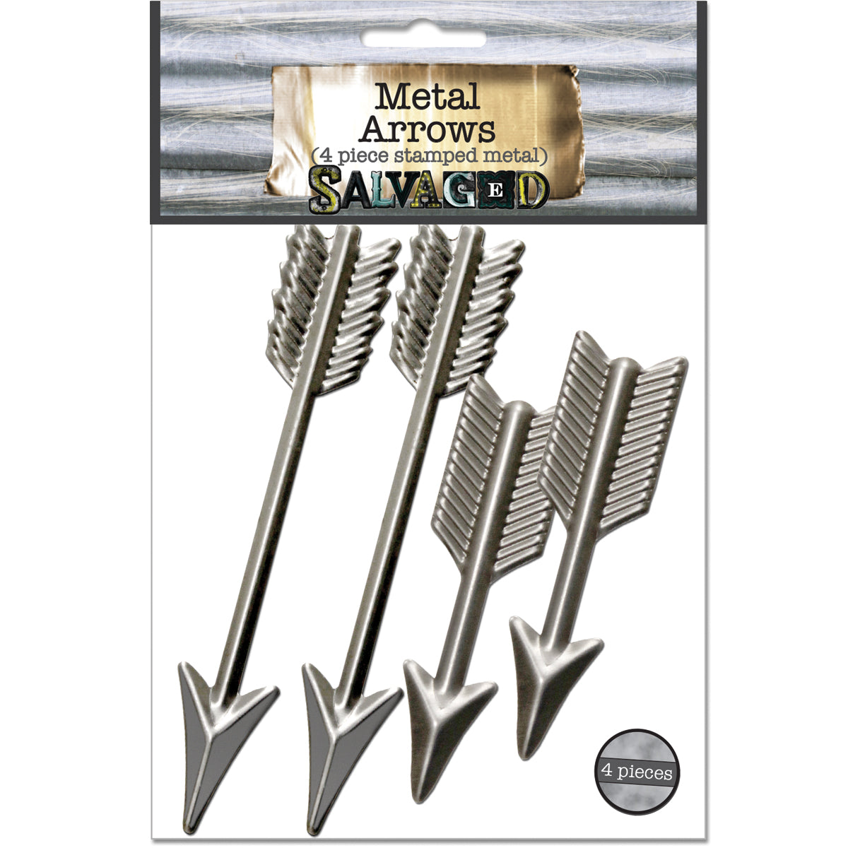 Salvaged Arrows 4/Pkg  