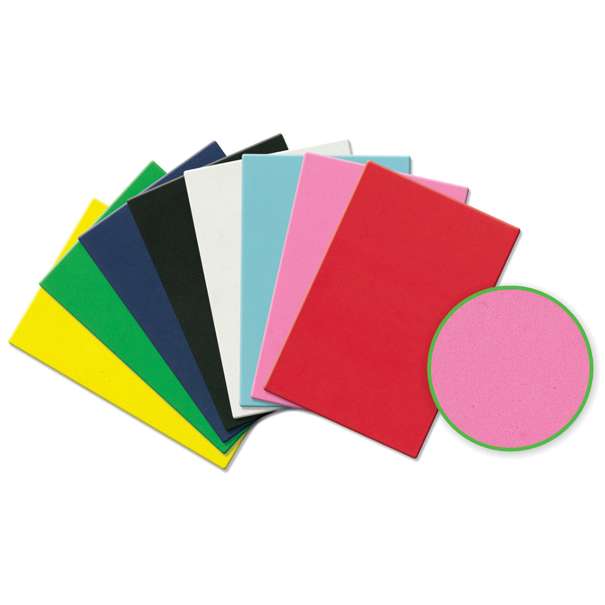 Foam Sheets 4"X6" 1.5mm 30/Pkg Primary Colors