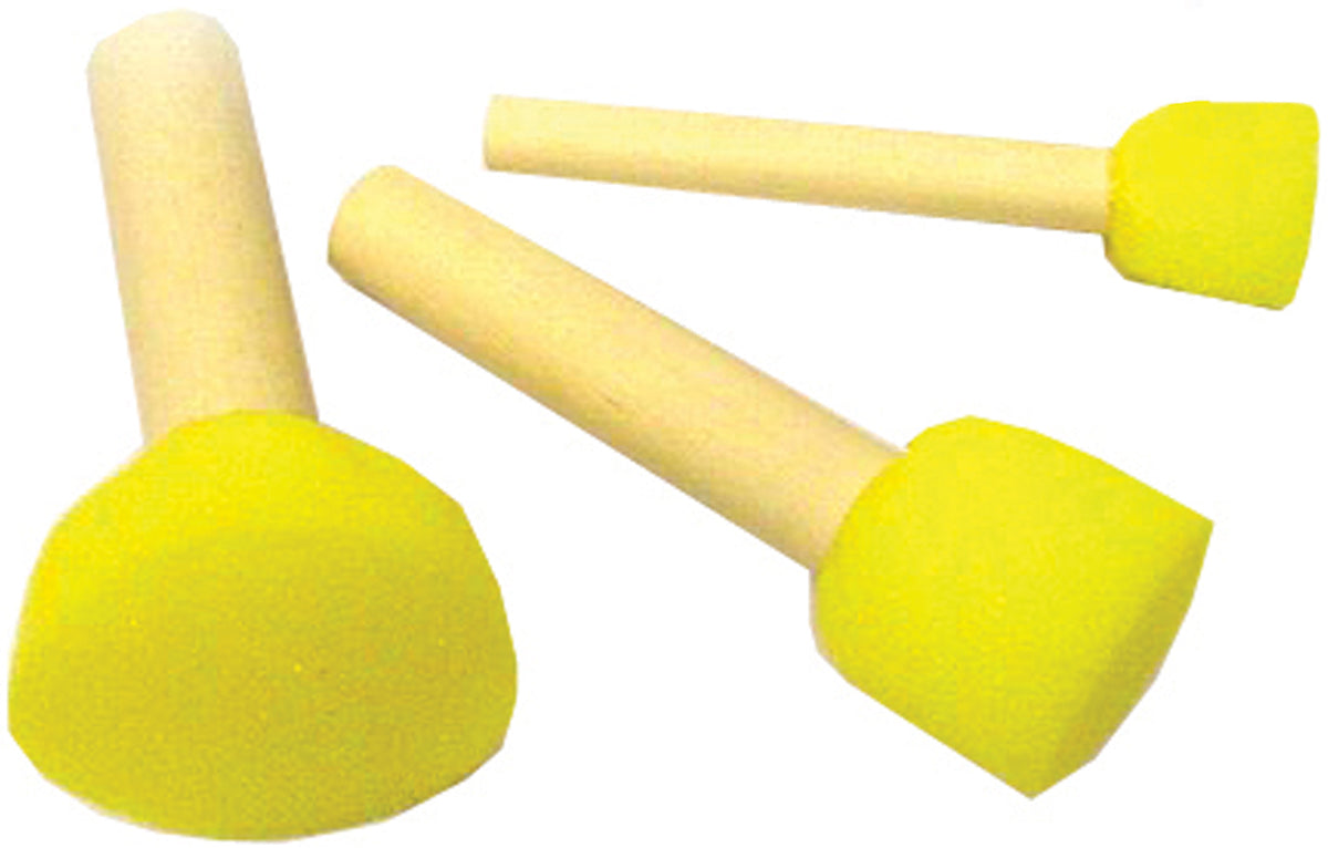 Spounce It & Dab It Painting Sponges 3/Pkg 3.75", 1.5" & 1.25"