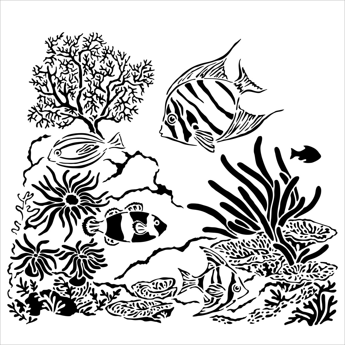 Crafter's Workshop Template 6"X6" Aquarium