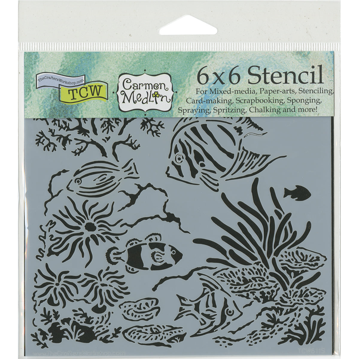 Crafter's Workshop Template 6"X6" Aquarium