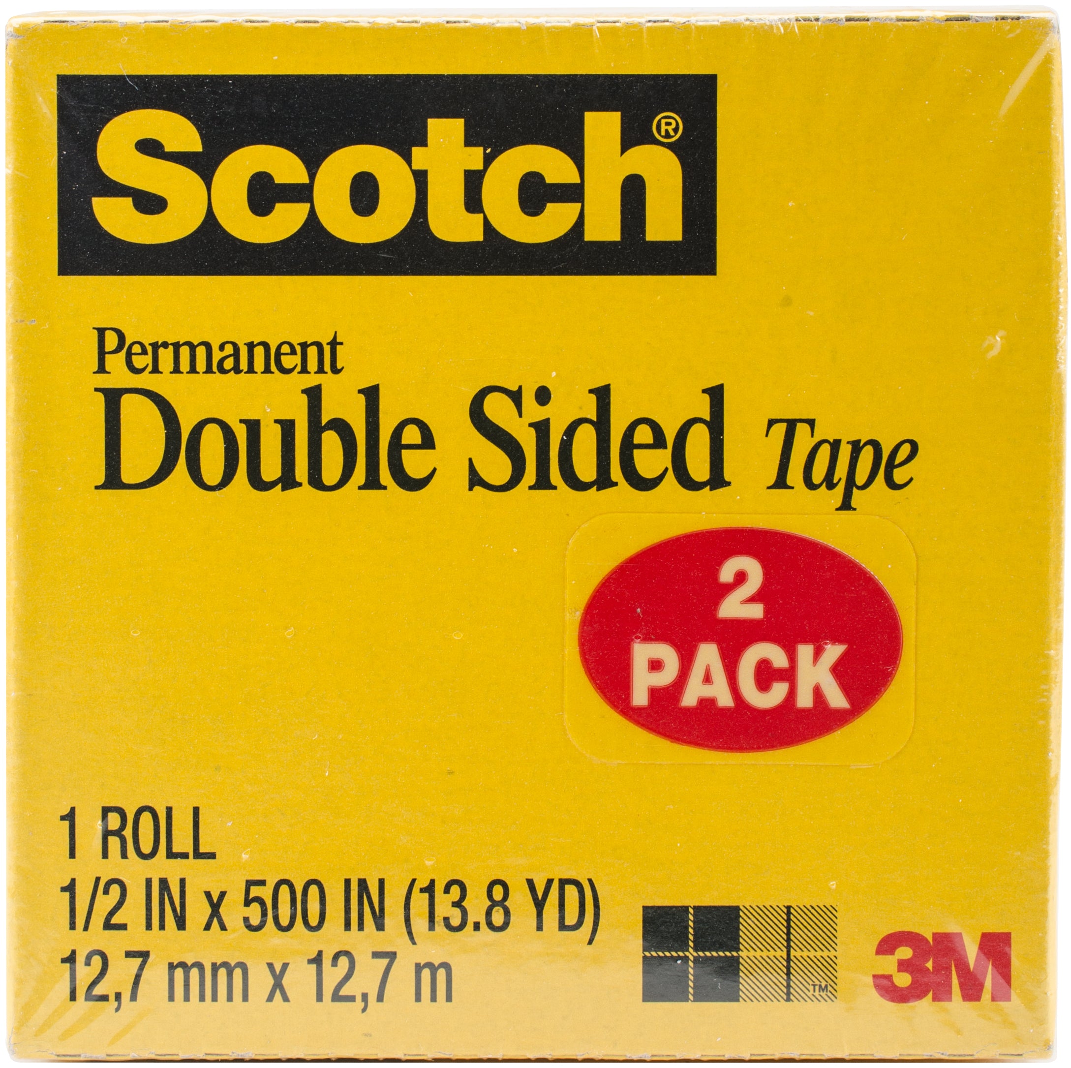 Scotch Permanent Double-Sided Tape 