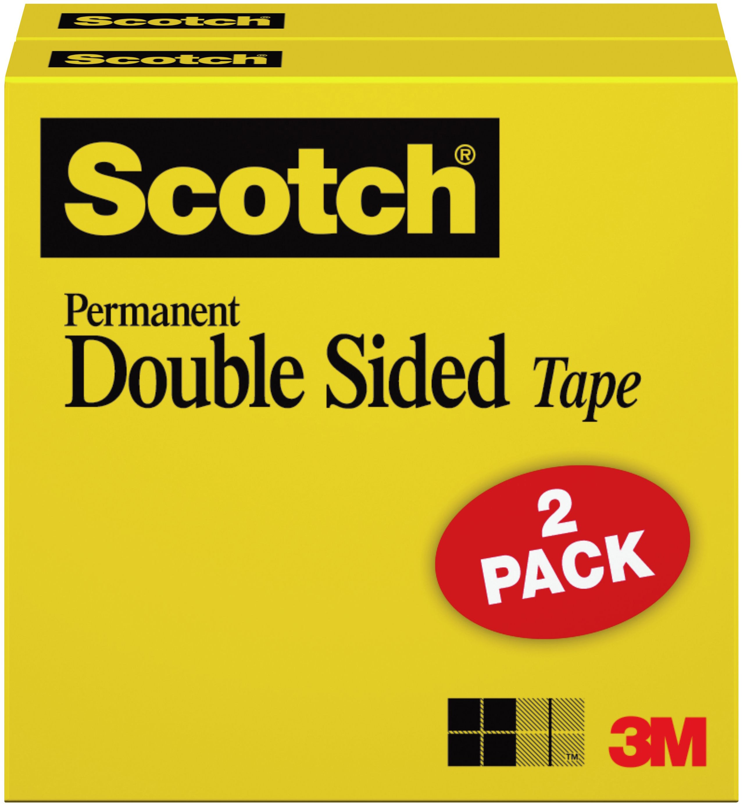 Scotch Permanent Double-Sided Tape 