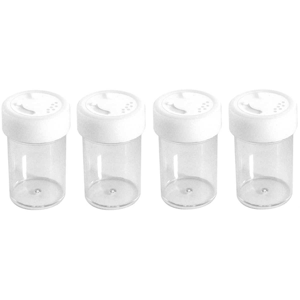 Glitter Shaker Jars 2" 4/Pkg Empty