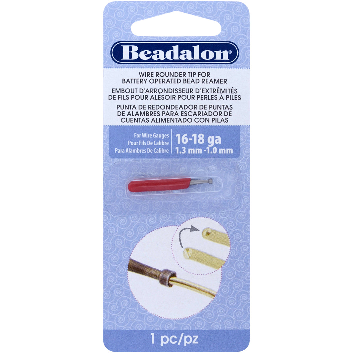 Battery Operated Bead Reamer Wire Rounder Tip 16-18 Gauge  