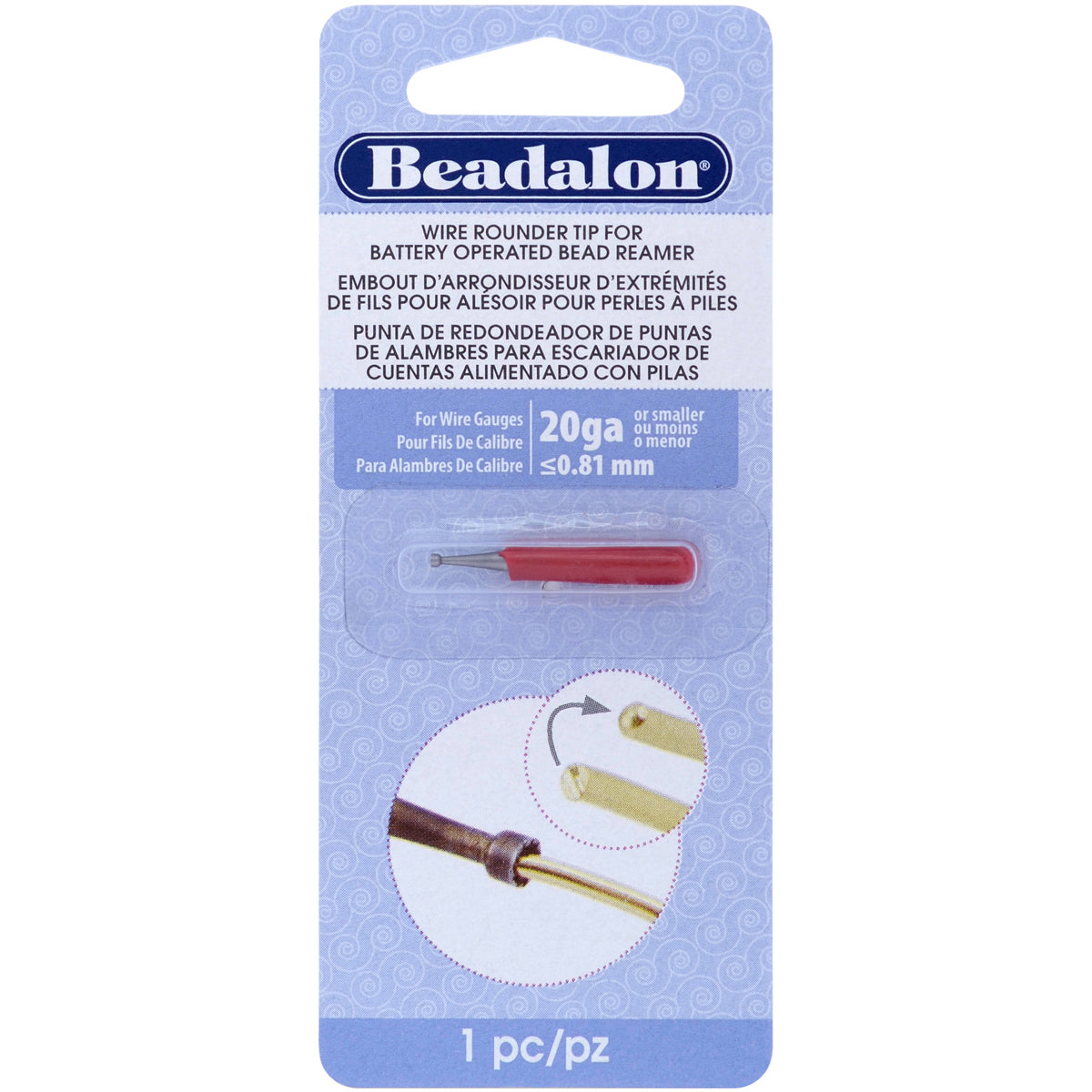 Battery Operated Bead Reamer Wire Rounder Tip 20 Gauge  