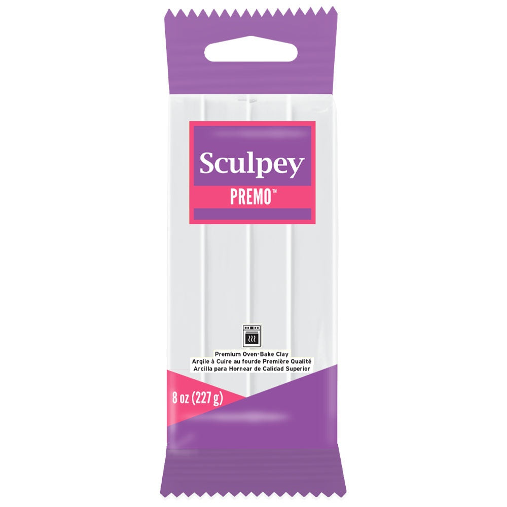 Premo Sculpey Polymer Clay 8oz White