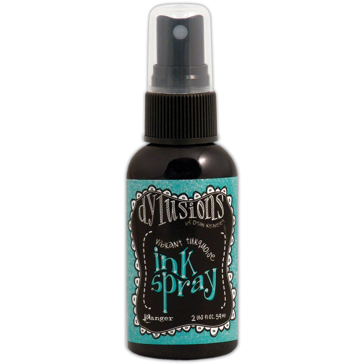 Dylusions By Dyan Reaveley Ink Spray 2oz Vibrant Turquoise