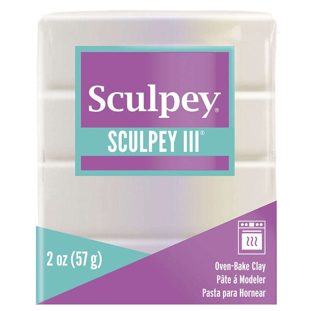 Sculpey III Polymer Clay 2oz Pearl