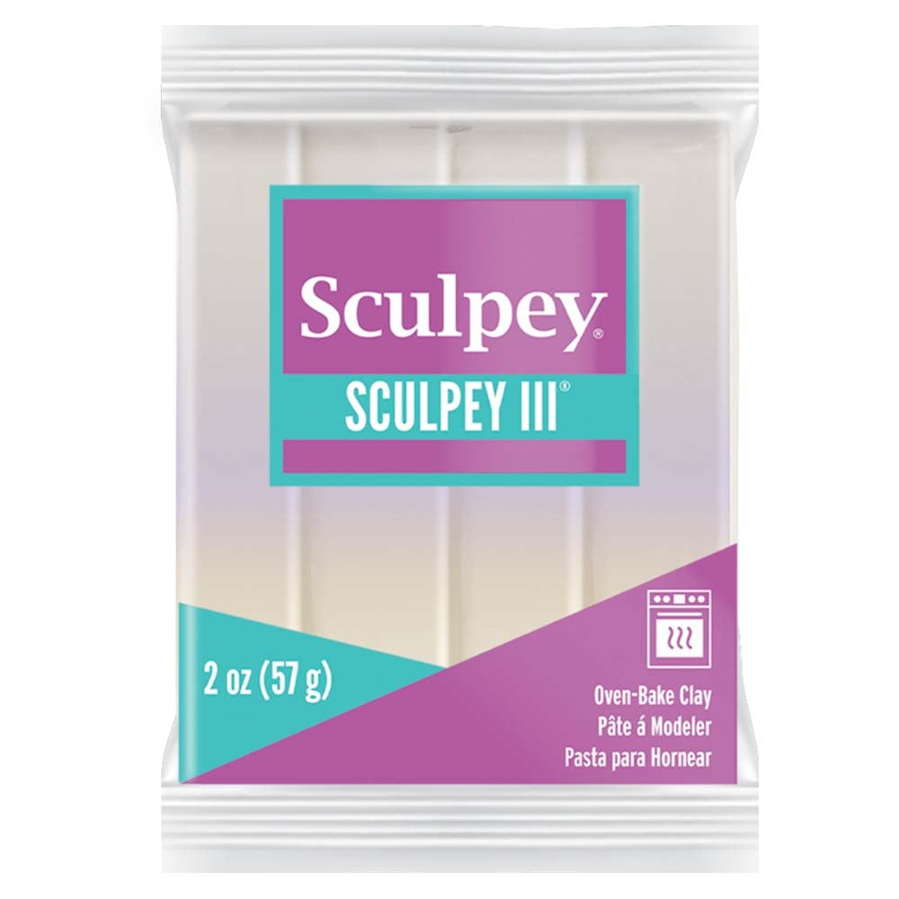 Sculpey III Polymer Clay 2oz Pearl