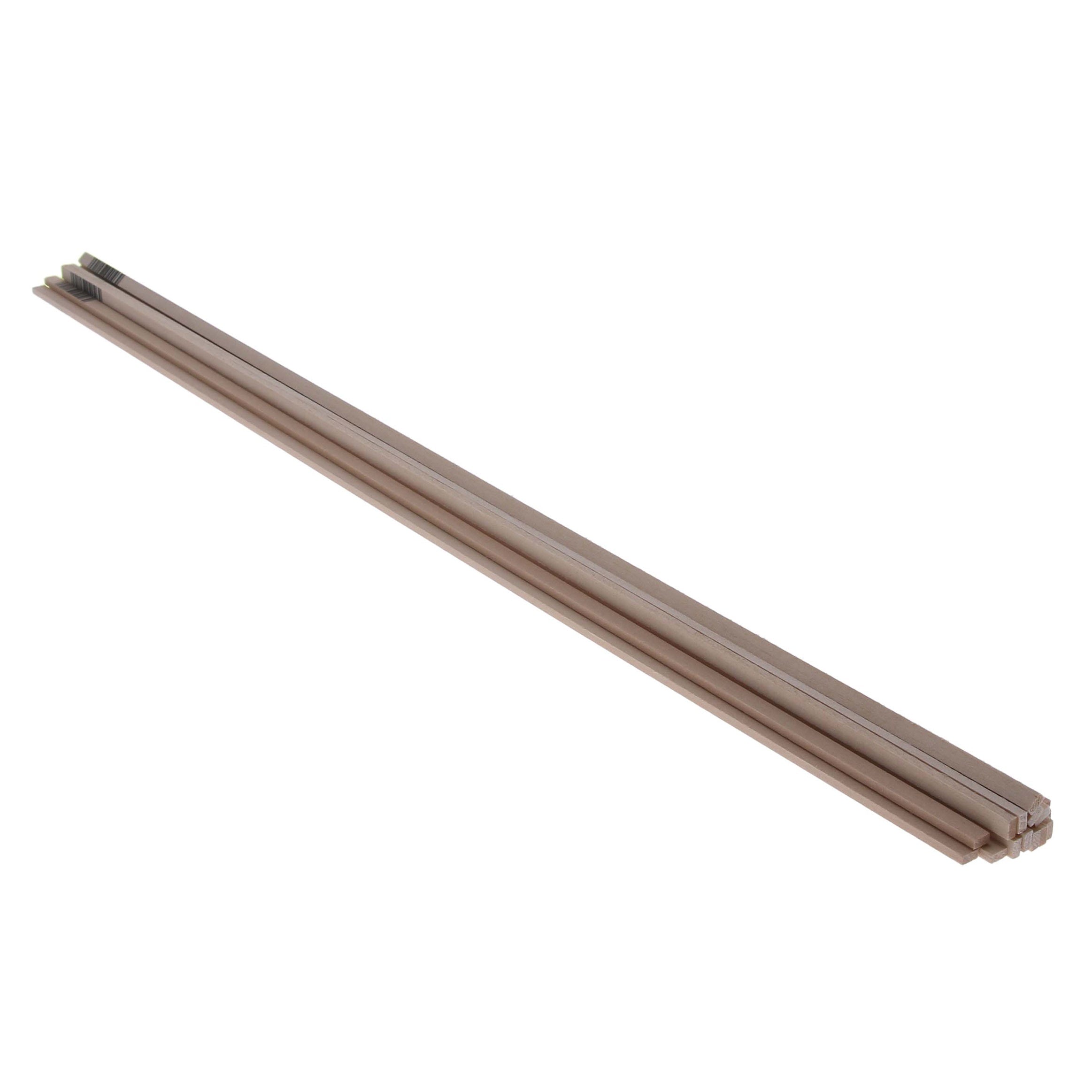 1/8" x 1/4" x 24" Basswood Strips 