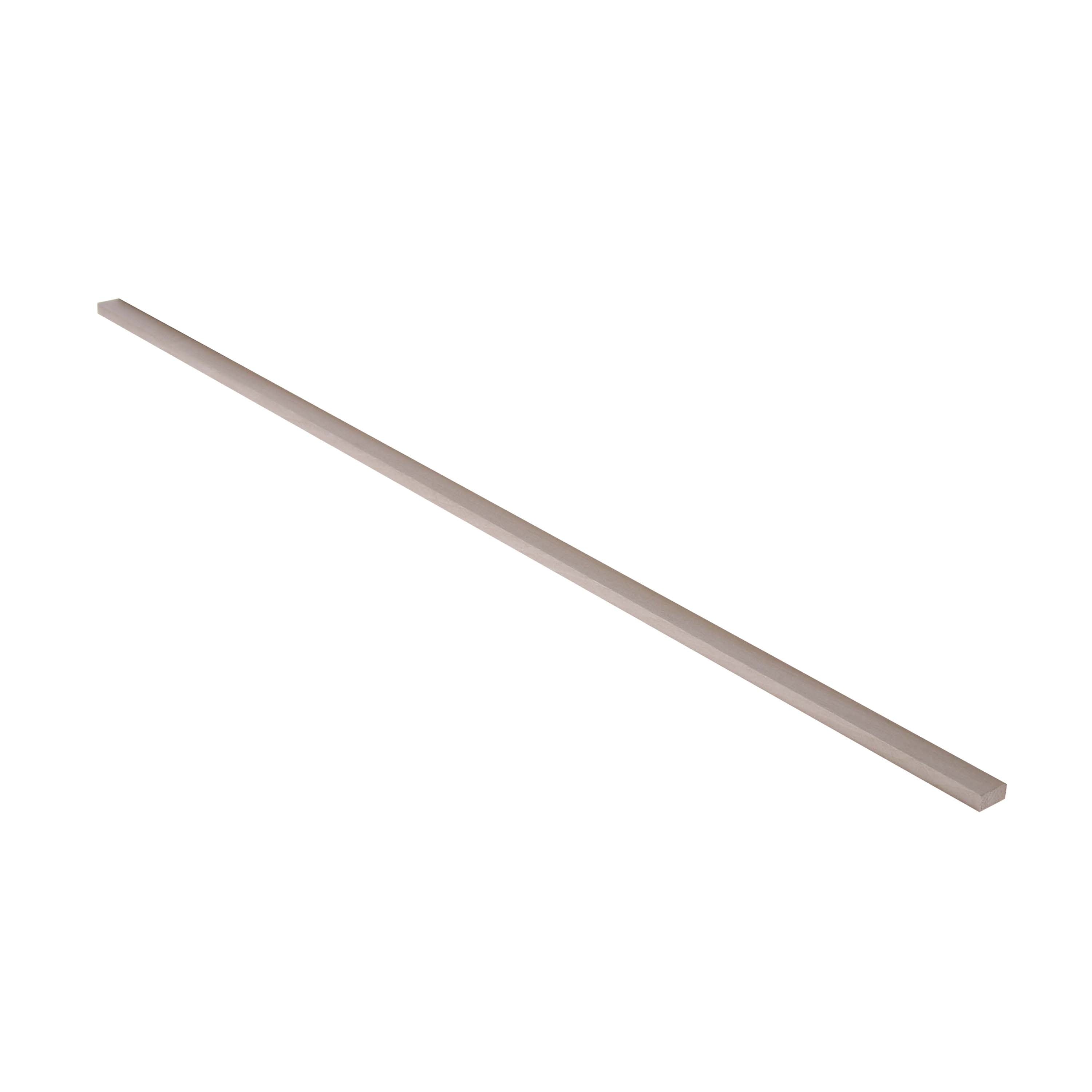 1/4" x 1/2" x 24" Basswood Strips (6)