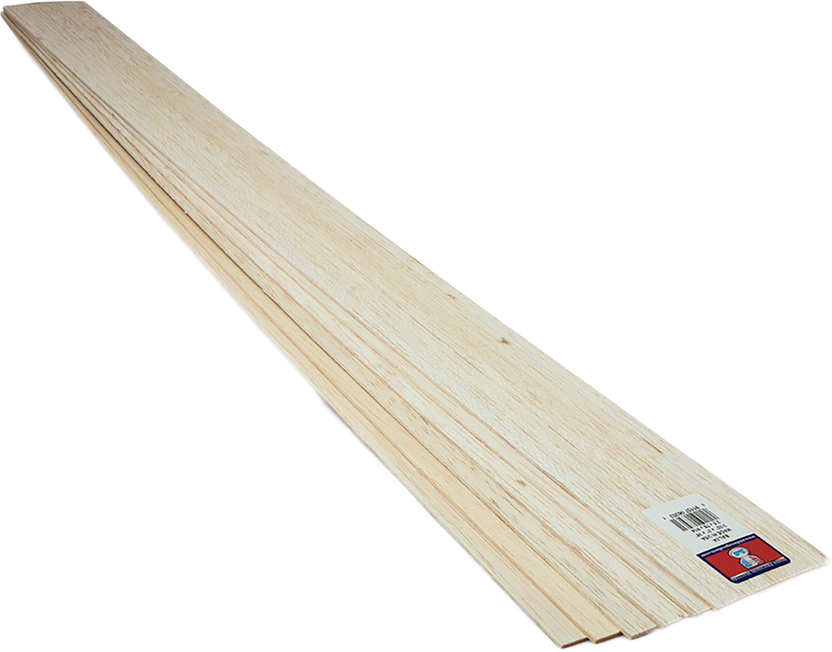 Balsa Wood Sheet 36" 3/32"X3" 10pack
