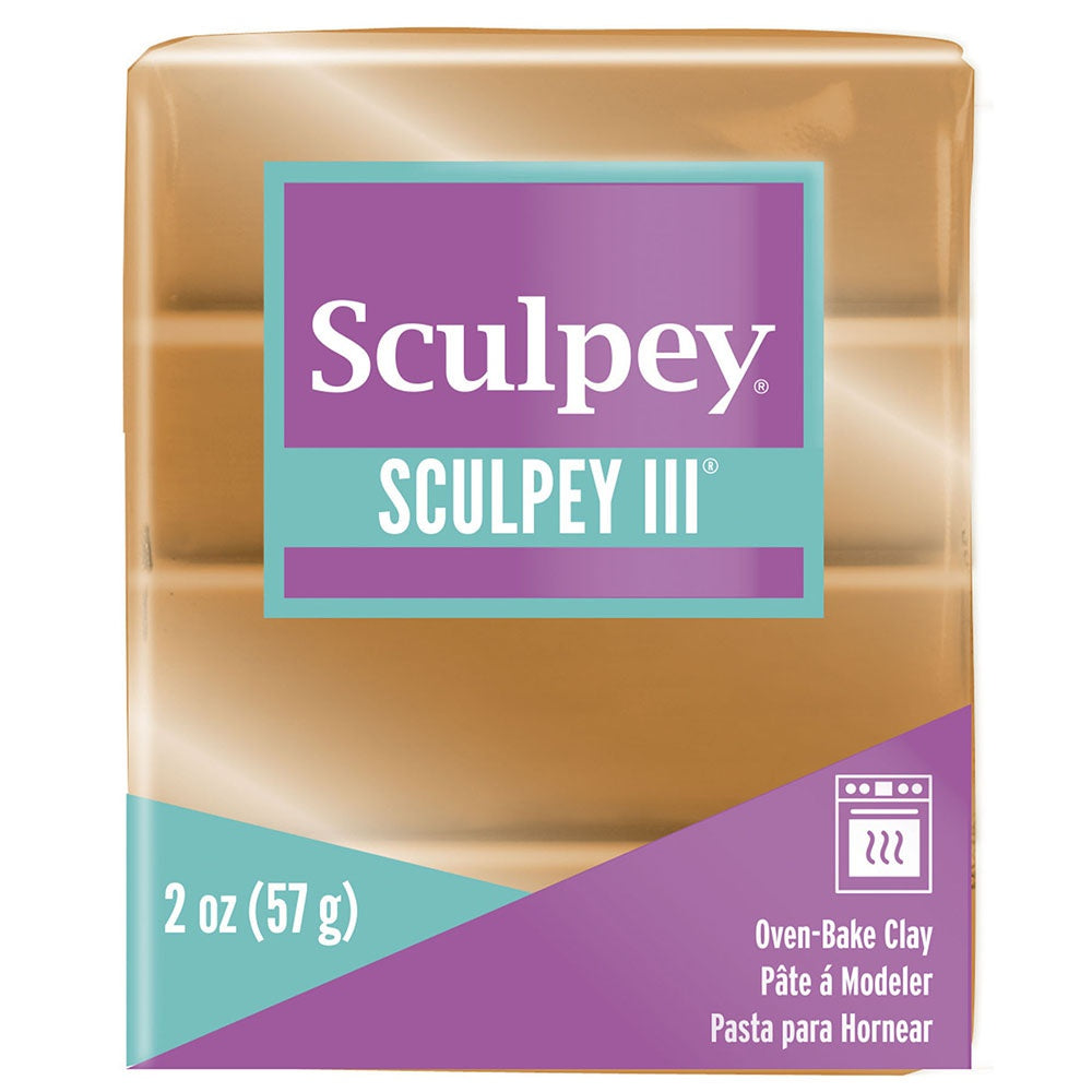 Sculpey III Polymer Clay 2oz Gold