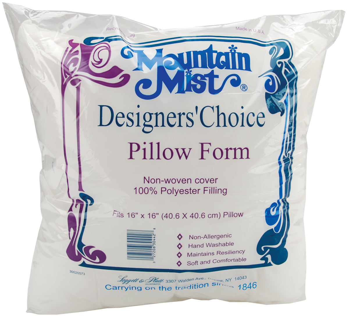 Designer's Choice Pillowform 16"X16" FOB: MI
