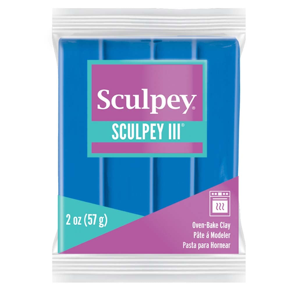Sculpey III Polymer Clay 2oz New Blue
