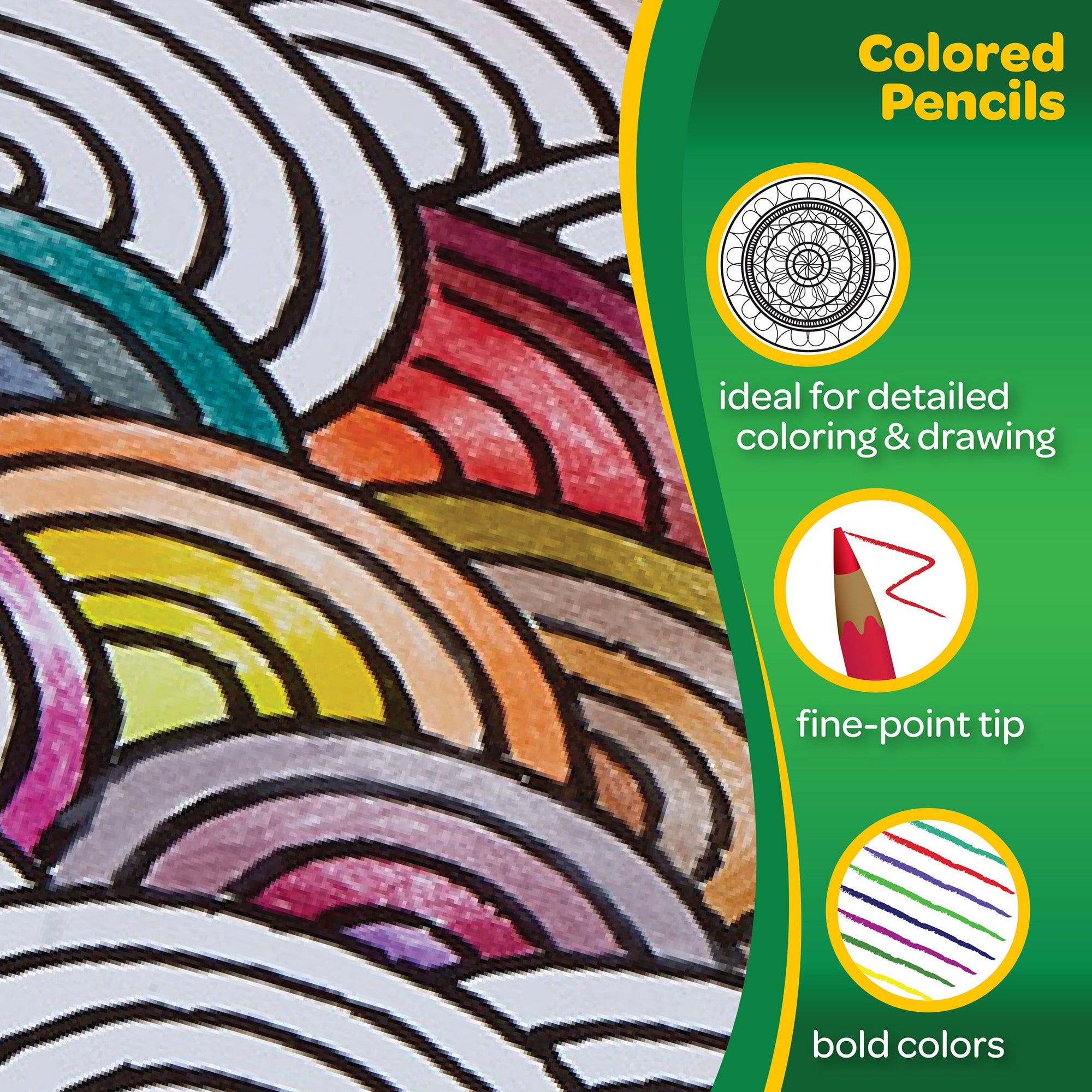 Crayola Colored Pencils 24/Pkg Long