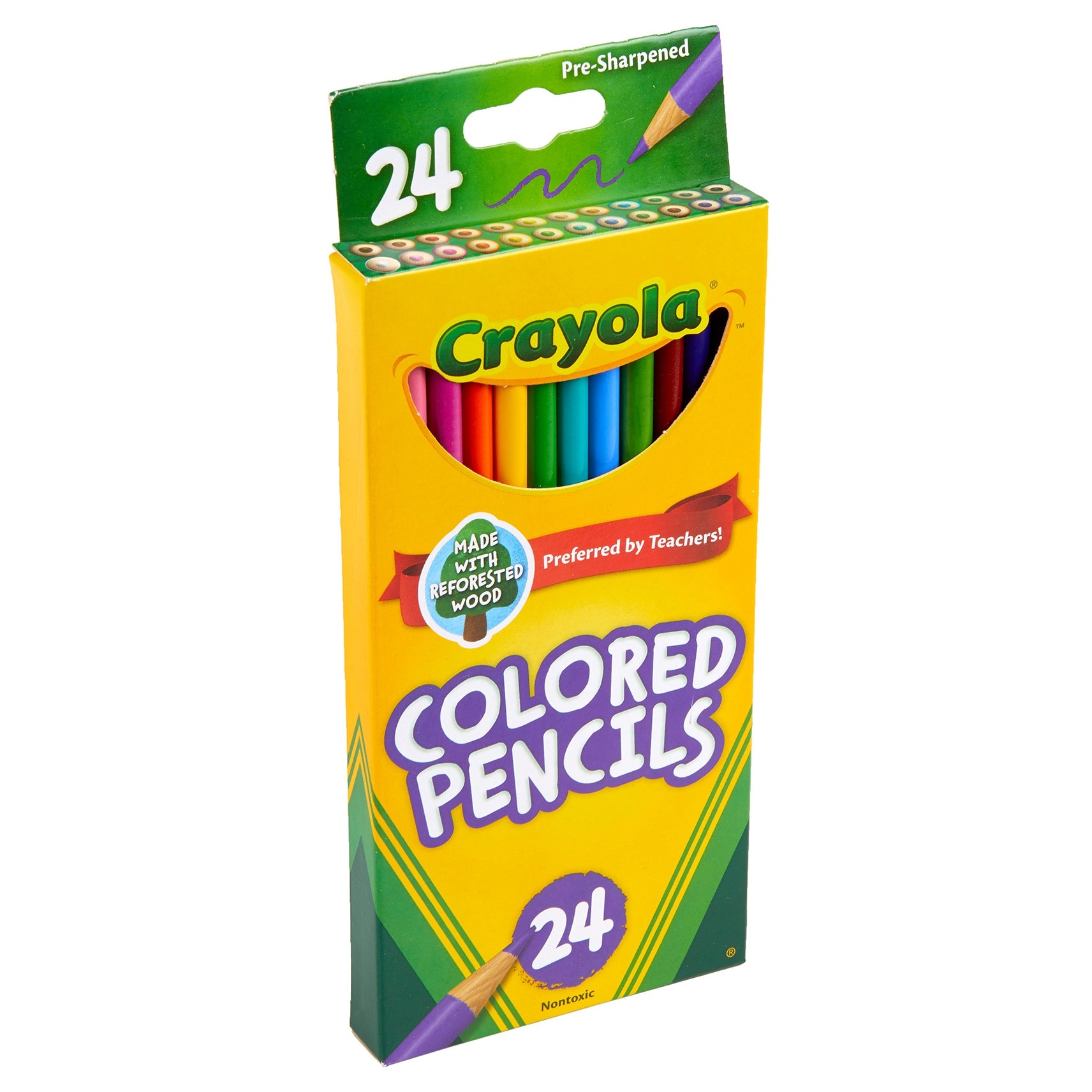 Crayola Colored Pencils 24/Pkg Long