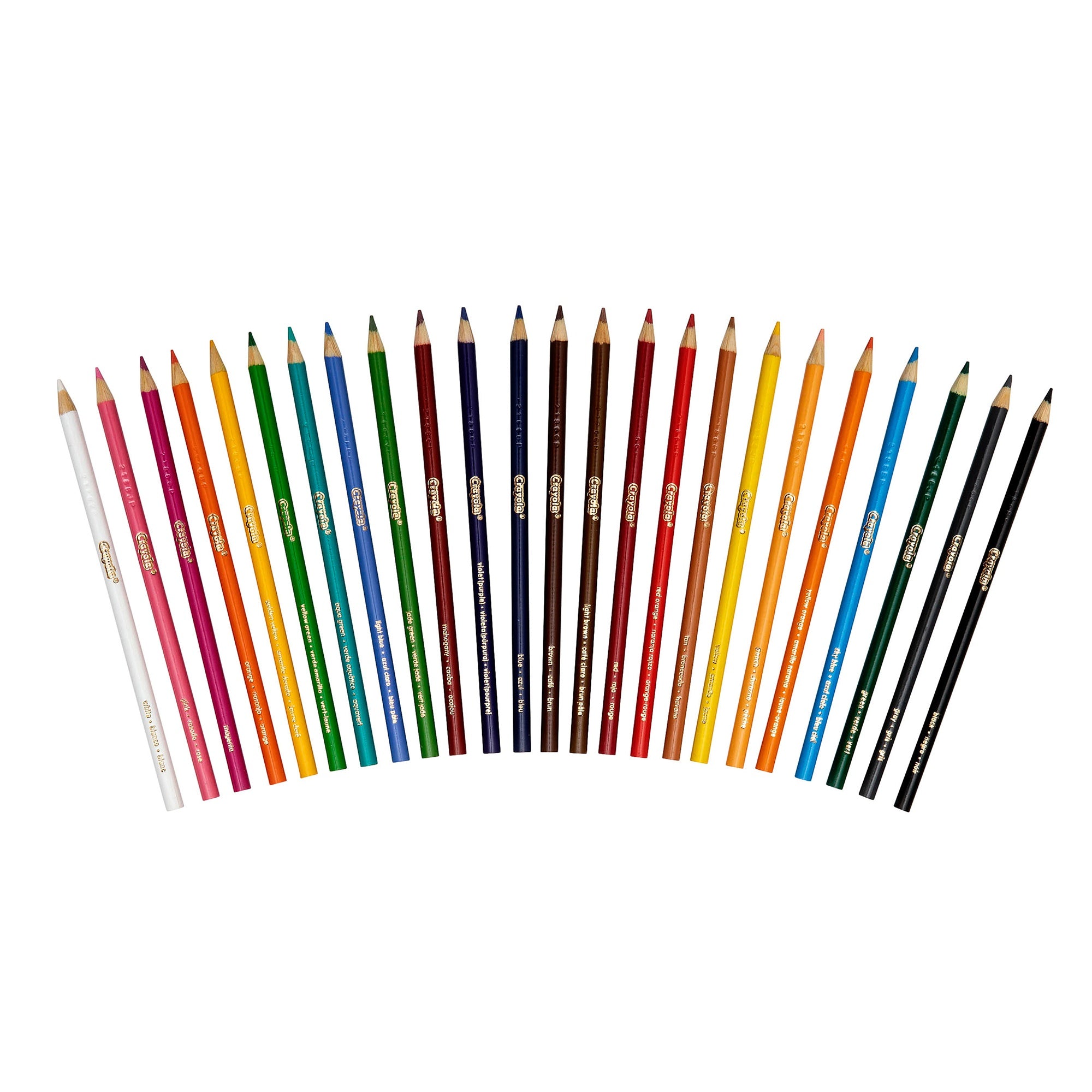 Crayola Colored Pencils 24/Pkg Long