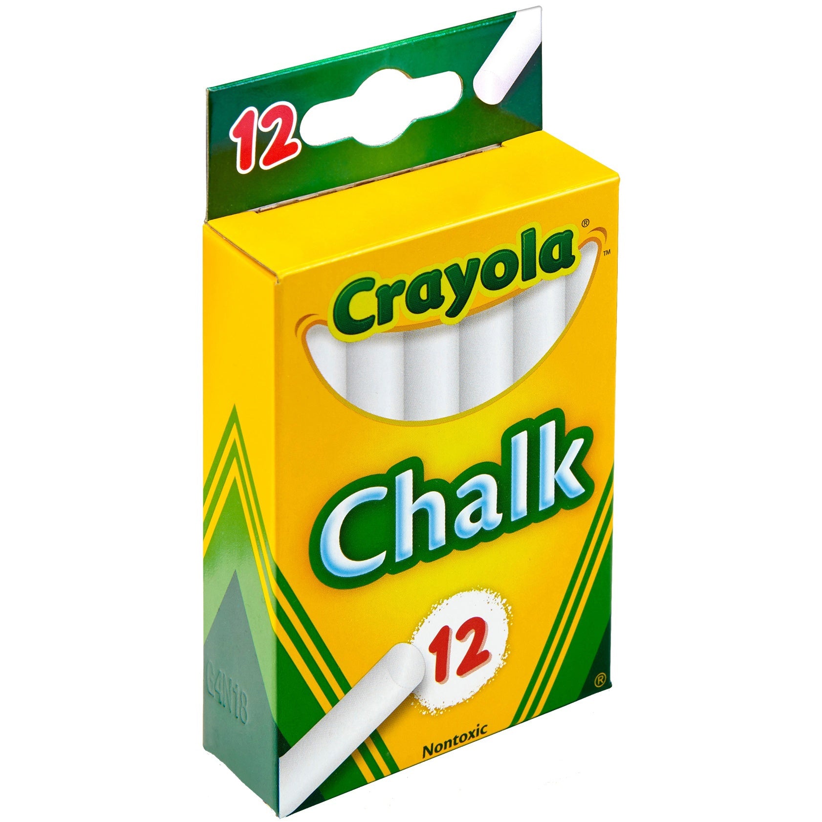 Crayola Chalk White 12/Pkg