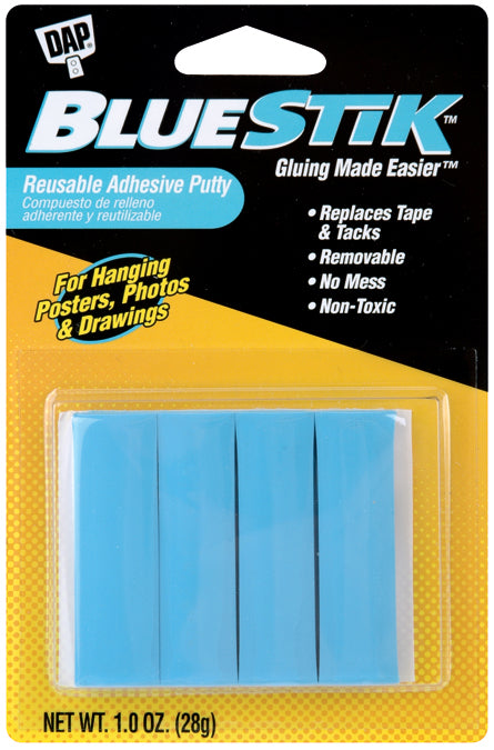 BlueStik Reusable Adhesive Putty 1oz