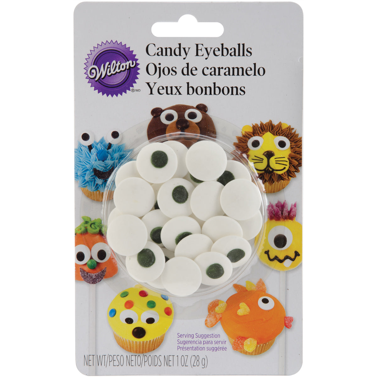 Decorating Candy 1oz Large Eyeball 