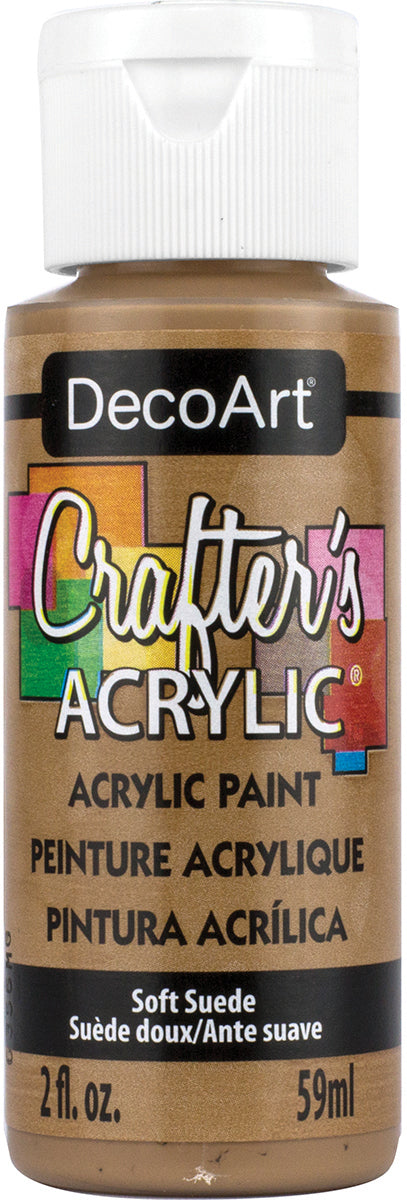 Crafter's Acrylic All-Purpose Paint 2oz Soft Suede