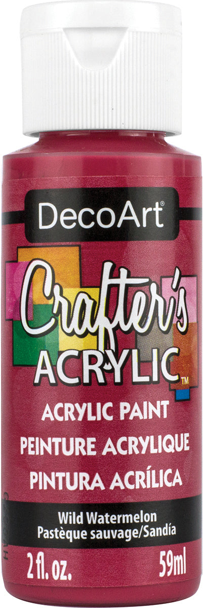 Crafter's Acrylic All-Purpose Paint 2oz Wild Watermelon