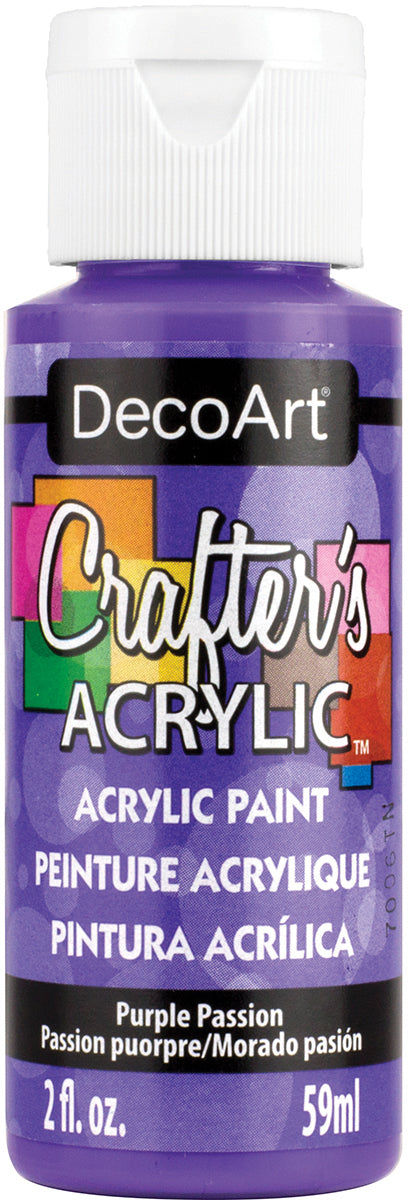 Crafter's Acrylic All-Purpose Paint 2oz Purple Passion