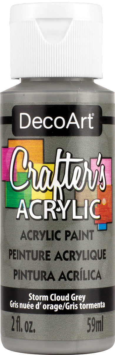 Crafter's Acrylic All-Purpose Paint 2oz Storm Cloud Grey