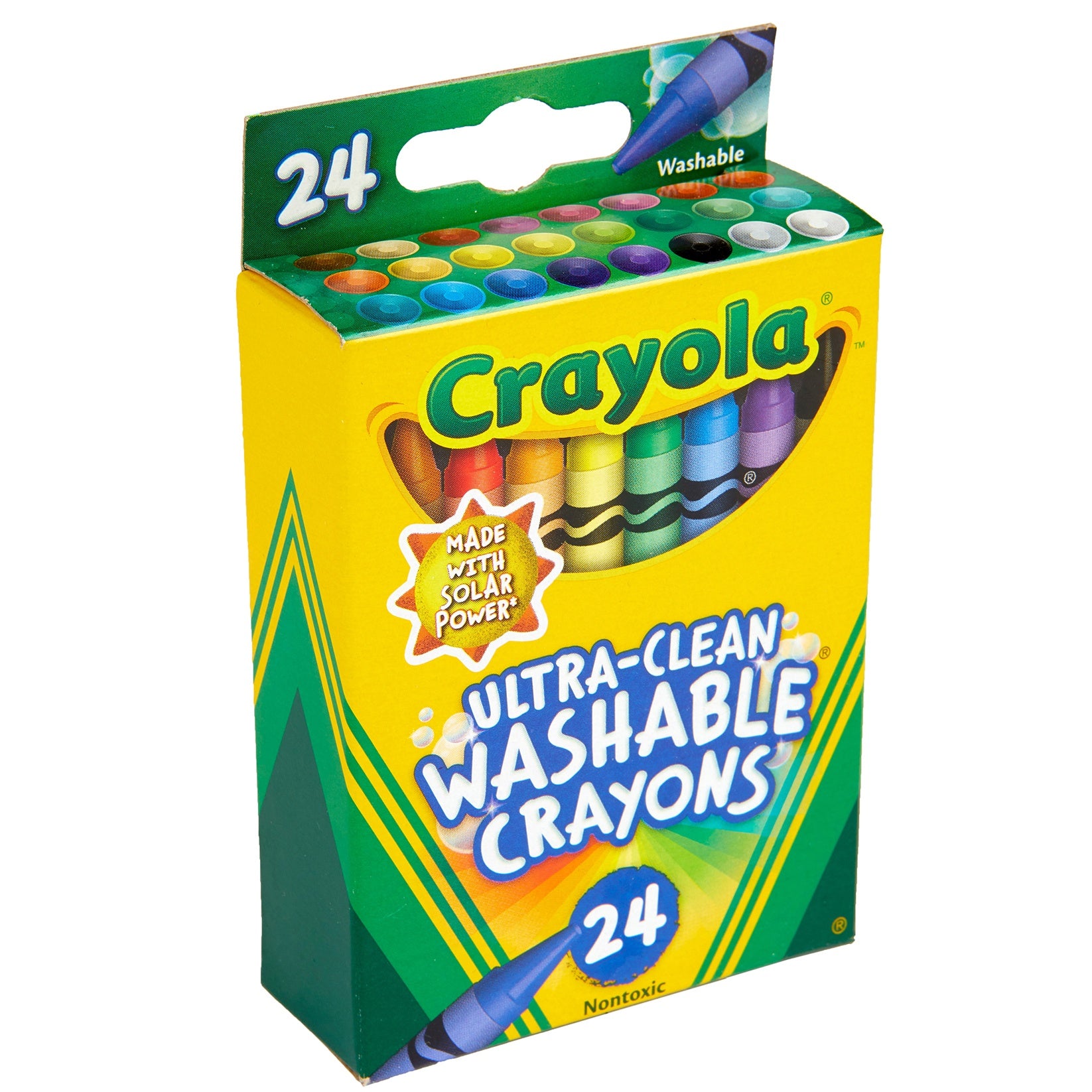 Crayola Washable Crayons 24/Pkg