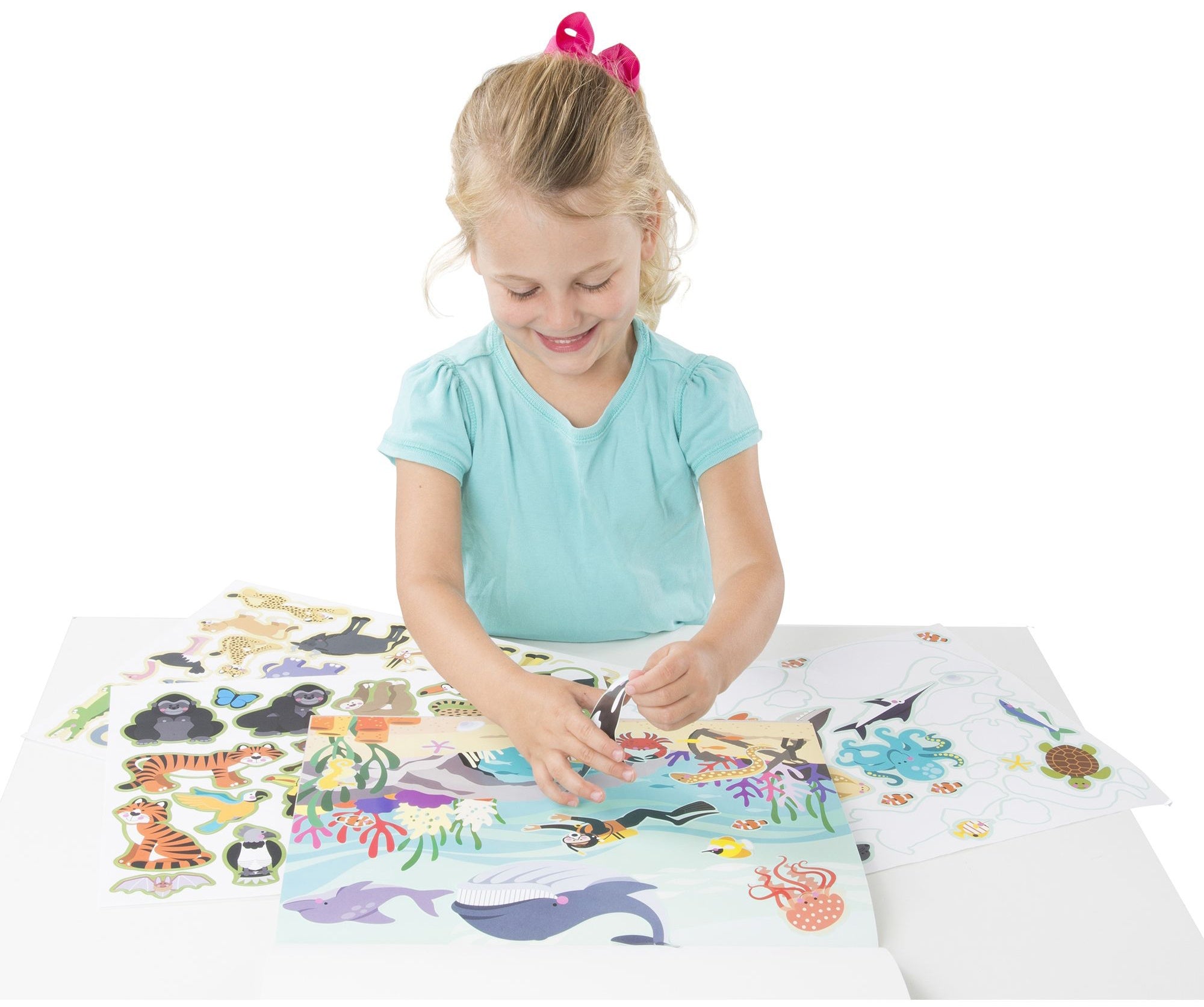 Reusable Sticker Pad Habitats