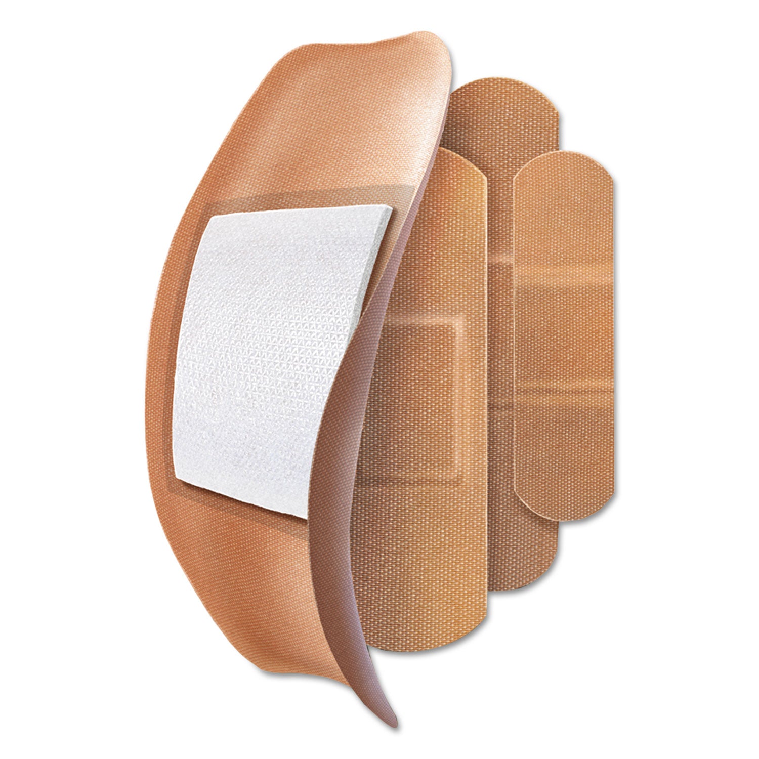 Curad® Flex Fabric Bandages, Assorted Sizes, 100 per Box