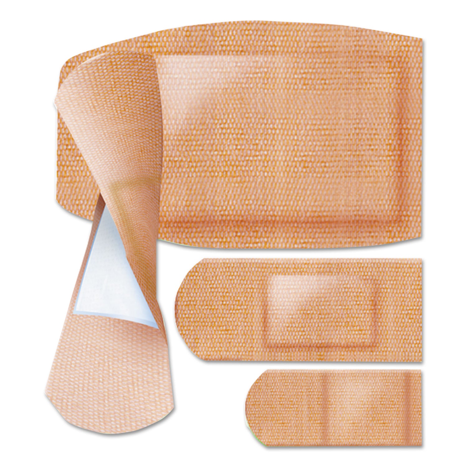Curad® Flex Fabric Bandages, Assorted Sizes, 100 per Box