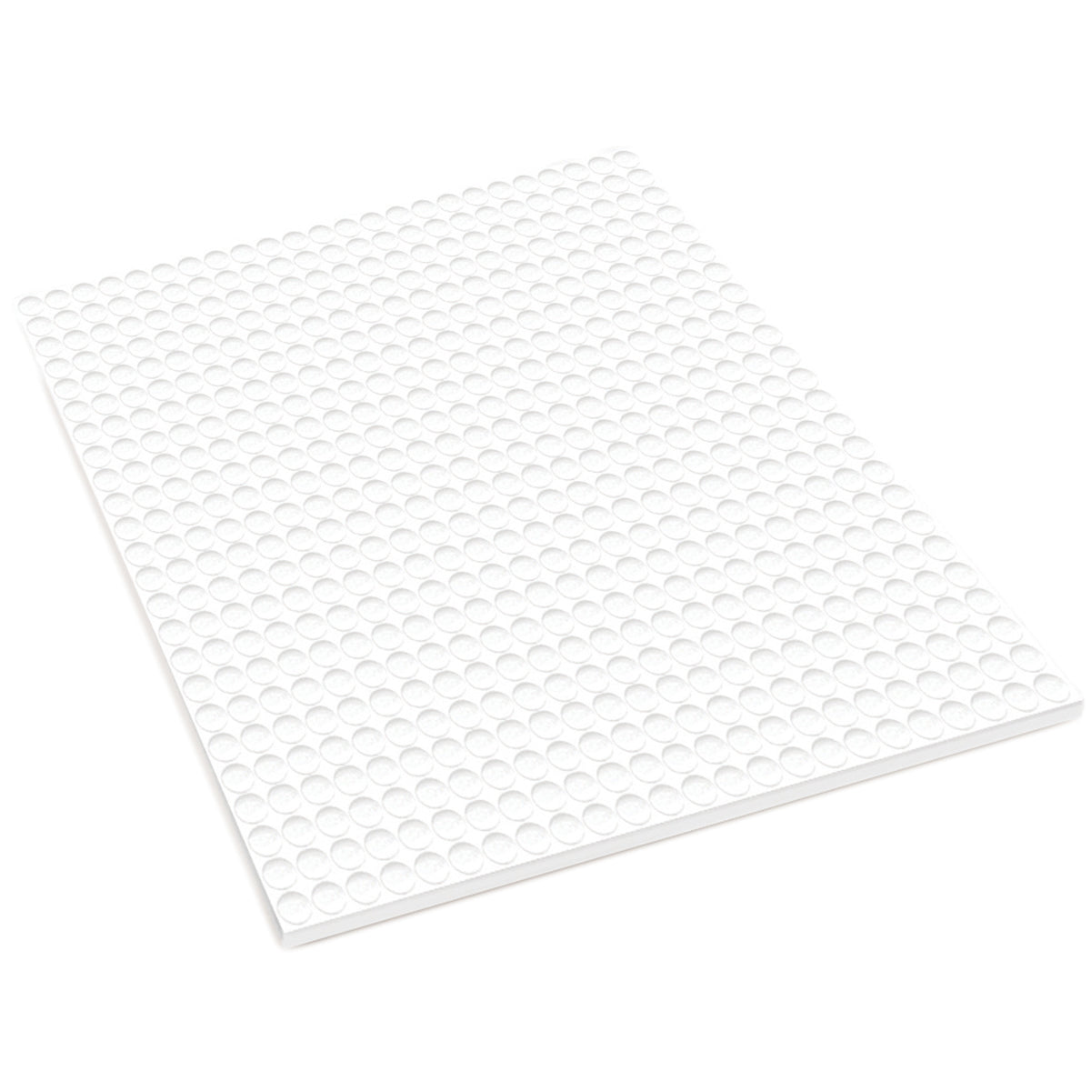 MultiCraft 3D Pop Dots Dual-Adhesive Micro Foam Adhesives White Round, .2" 576/Pkg